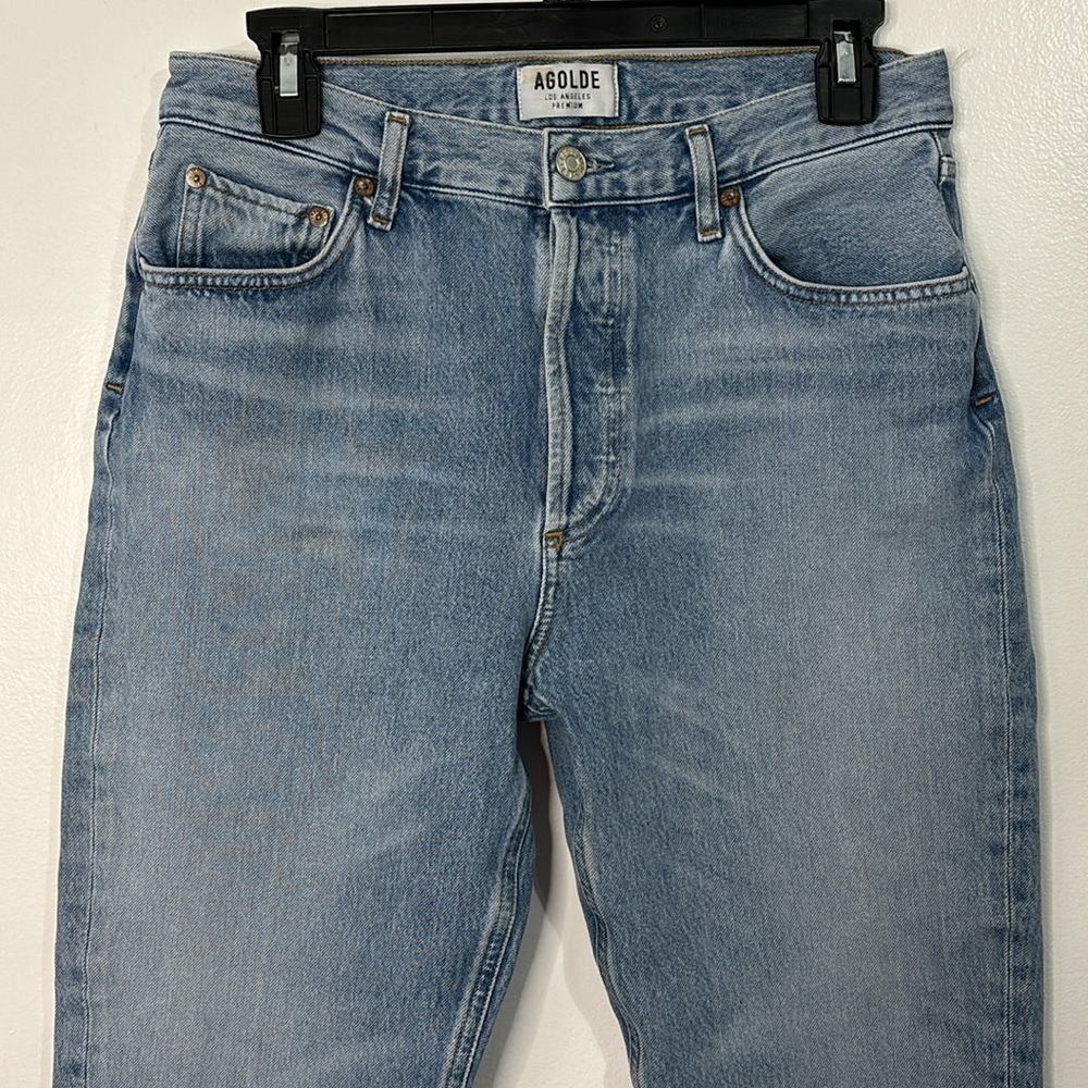 AGOLDE Remy High Rise Straight Jeans Size 28 - Picture 3 of 8